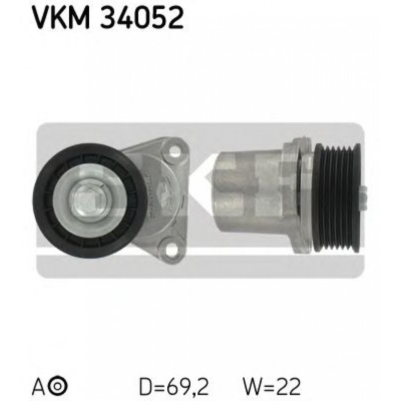 VKM 34052 SKF Натяжний ролик
